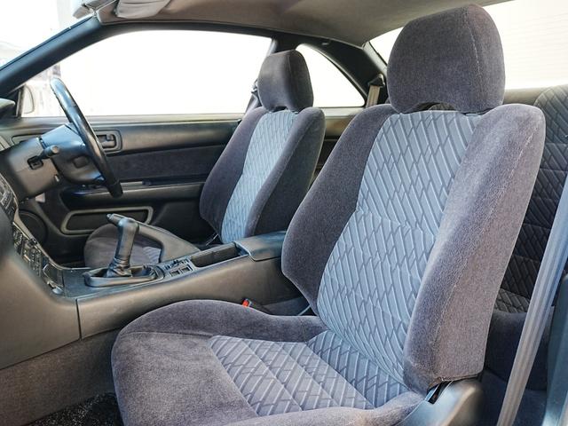 シルビア Ｑ’ｓ　エアロ　後期型　ワンオーナー　修復歴なし　５速マニュアル　純正エアロ　電格ミラー　革巻きステアリング　純正１５インチアルミホイール　純正フロアマット　パワーステアリング　パワーウィンドウ　ＡＢＳ（32枚目）