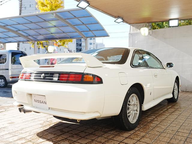 シルビア Ｑ’ｓ　エアロ　後期型　ワンオーナー　修復歴なし　５速マニュアル　純正エアロ　電格ミラー　革巻きステアリング　純正１５インチアルミホイール　純正フロアマット　パワーステアリング　パワーウィンドウ　ＡＢＳ（56枚目）