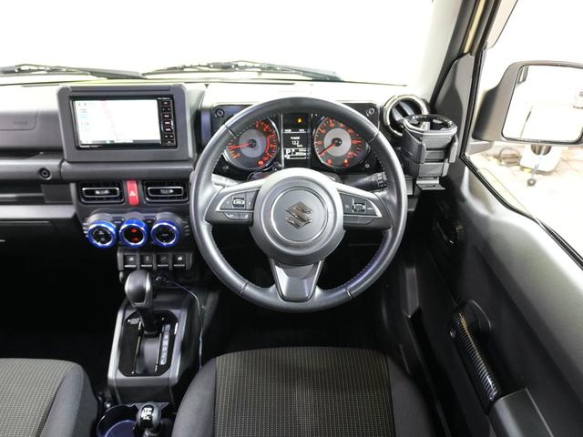 ジムニー ＸＣ　純正メモリナビ　フルセグＴＶ　前席シートヒーター　バックカメラ　前後ドライブレコーダー　クルーズコントロール　純正１６インチ　衝突軽減　ＬＫＡ　背面タイヤ　ＥＴＣ　スマートキー　プッシュスタート（7枚目）