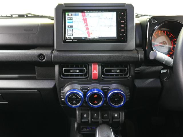 ジムニー ＸＣ　純正メモリナビ　フルセグＴＶ　前席シートヒーター　バックカメラ　前後ドライブレコーダー　クルーズコントロール　純正１６インチ　衝突軽減　ＬＫＡ　背面タイヤ　ＥＴＣ　スマートキー　プッシュスタート（10枚目）