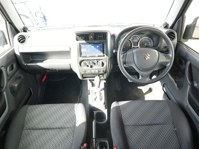 ジムニー XC 社外ナビ フルセグテレビ Bluetooth キーレスキー 社外ドライブレコーダーフロントリア 記録簿 フロアマット レベライザー電格ミラー ABS ETC ルーフレール(2枚目)