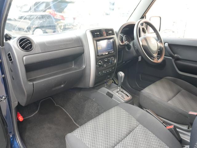 ジムニー XC 社外ナビ フルセグテレビ Bluetooth キーレスキー 社外ドライブレコーダーフロントリア 記録簿 フロアマット レベライザー電格ミラー ABS ETC ルーフレール(37枚目)