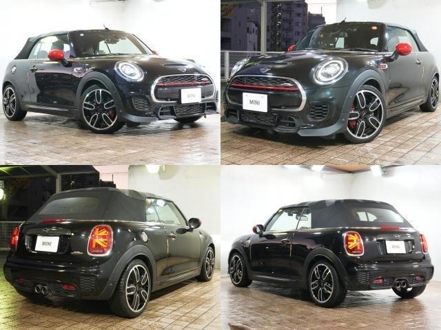 MINI ジョンクーパーワークス コンバーチブル 純正18インチ ソナーセンサー シートヒーター ヘッドアップディスプレー レーダークルーズ 純正HDDナビ バックカメラ ETC2.0 衝突軽減 AHB スマートキー2個 ドライブレコーダー LED(2枚目)