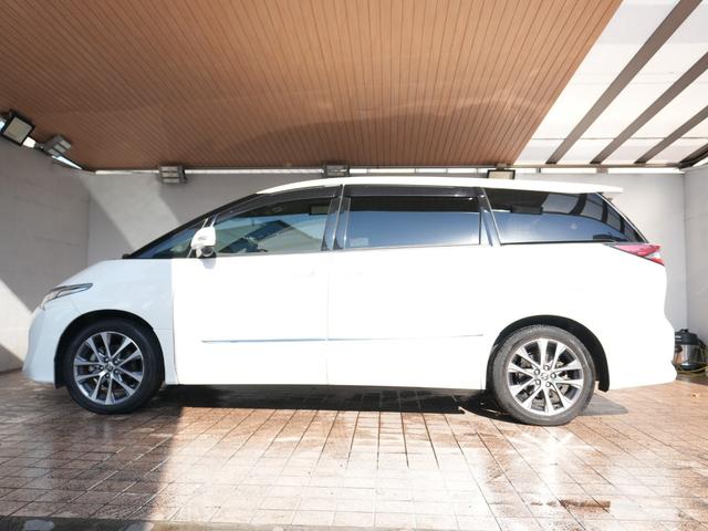 エスティマ アエラス 1オーナ車 左右パワースライドドア 純正ナビフルセグテレビ 純正FDモニター 純正18インチアルミホイール 記録薄 純正フロアマット Pスタート クルーズコントロール Bluetooth DVD(8枚目)