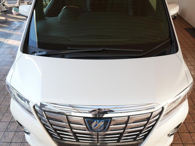 アルファードハイブリッド エグゼクティブラウンジ JBL 純正ナビ フルセグTV 黒革シート 全方位カメラ FDモニター AC100V ステアヒーター プリクラ 純正マッド 純正バイザー シートメモリ ワンオーナー 記録簿完備 ディーラー整備車(60枚目)