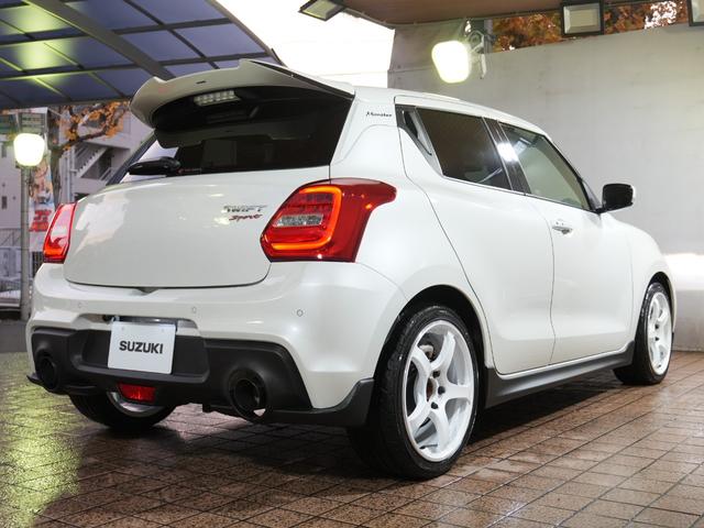 スイフトスポーツ ベースグレード モンスターコンプリート K200ターボキット ECU ローダウン SP-Xストリートマフラー ナビ TV 6速MT 1オーナー プッシュスタート スマートキー 社外17インチAW ユーザー買取(56枚目)