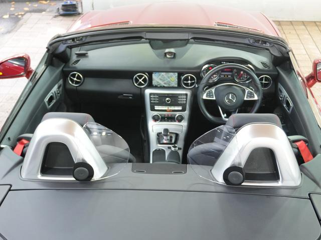 SLC SLC180 スポーツ 1オーナー 禁煙車 黒革シート 純正ナビフルセグTV 黒革パワーシート バックカメラ 純正18AW シートヒーター ETC2.0 LKA BSM 追従式クルコン パドルシフト 保証書 取説 スマキ2本(2枚目)
