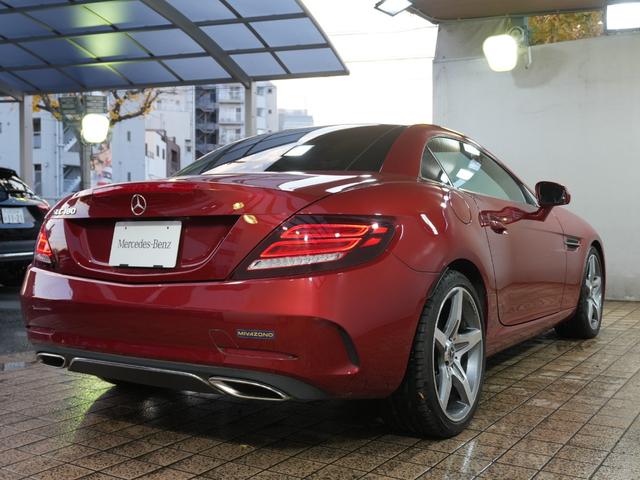SLC SLC180 スポーツ 1オーナー 禁煙車 黒革シート 純正ナビフルセグTV 黒革パワーシート バックカメラ 純正18AW シートヒーター ETC2.0 LKA BSM 追従式クルコン パドルシフト 保証書 取説 スマキ2本(19枚目)