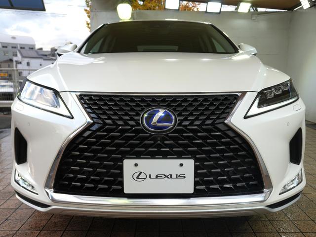 RX RX450h バージョンL サンルーフ ナビ フルセグ 全方位カメラ 黒本革シート HUD パワーバックドア シートヒーター ベンチレーション ステアリングヒーター 純正フロントドラレコ スマートキー2つ カードキー(9枚目)