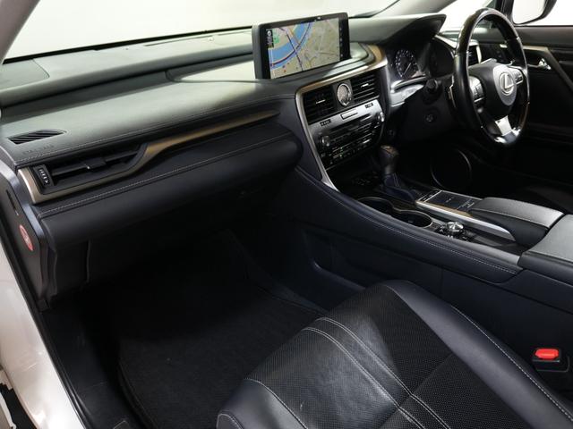 RX RX450h バージョンL サンルーフ ナビ フルセグ 全方位カメラ 黒本革シート HUD パワーバックドア シートヒーター ベンチレーション ステアリングヒーター 純正フロントドラレコ スマートキー2つ カードキー(42枚目)