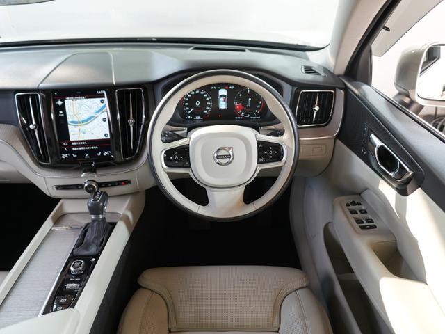 XC60 D4 AWD インスクリプション ワンオーナー 白革シート ヘッドアップディスプレー パークアシスト 純HDDナビ フルセグTV 純19AW エアシート シートヒーター 衝突軽減 LKA BSM AHB レーダーC ドラレコ スマキ(7枚目)