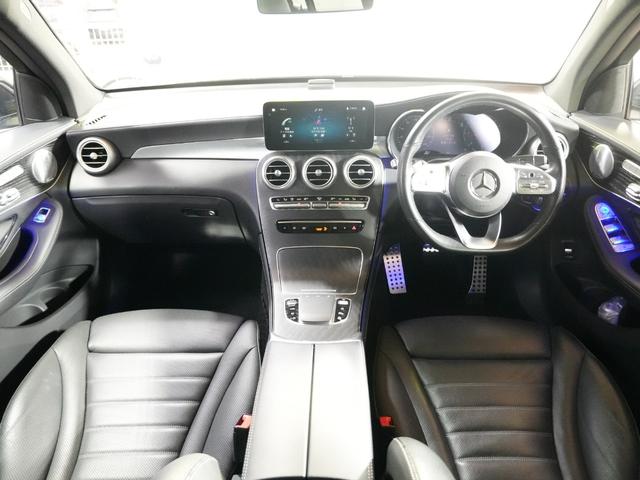GLC GLC220d 4マチック AMGライン ブルメスター 黒革シート シートヒーター エアシート パノラミックサンルーフ 純正ナビフルセグTV パフュームアトマイザー 前後コーナーセンサー 全方位カメラ HUD BSM LKA 純正前後ドラレコ(2枚目)