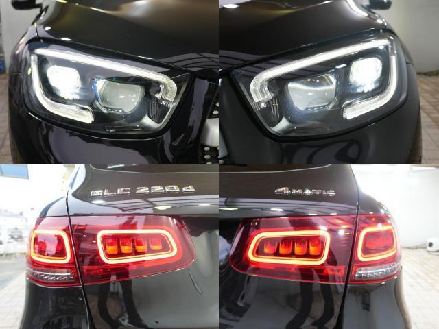 GLC GLC220d 4マチック AMGライン ブルメスター 黒革シート シートヒーター エアシート パノラミックサンルーフ 純正ナビフルセグTV パフュームアトマイザー 前後コーナーセンサー 全方位カメラ HUD BSM LKA 純正前後ドラレコ(5枚目)