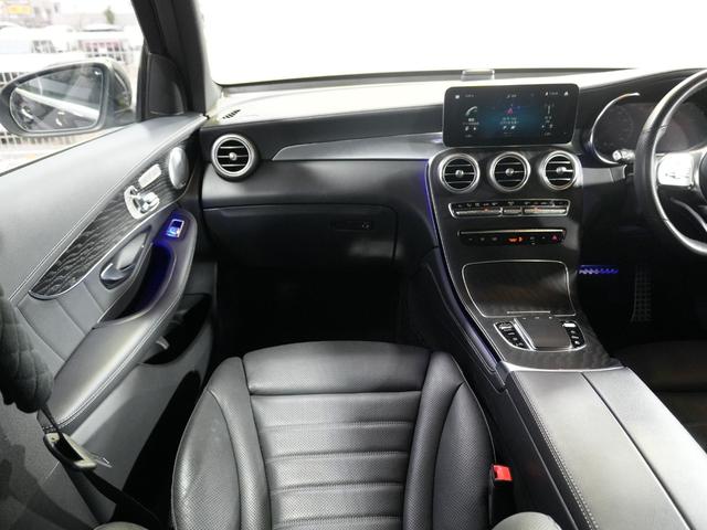 GLC GLC220d 4マチック AMGライン ブルメスター 黒革シート シートヒーター エアシート パノラミックサンルーフ 純正ナビフルセグTV パフュームアトマイザー 前後コーナーセンサー 全方位カメラ HUD BSM LKA 純正前後ドラレコ(22枚目)