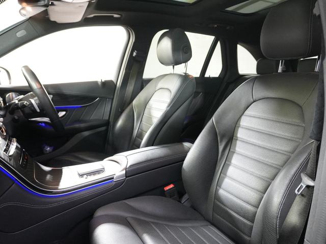 GLC GLC220d 4マチック AMGライン ブルメスター 黒革シート シートヒーター エアシート パノラミックサンルーフ 純正ナビフルセグTV パフュームアトマイザー 前後コーナーセンサー 全方位カメラ HUD BSM LKA 純正前後ドラレコ(43枚目)