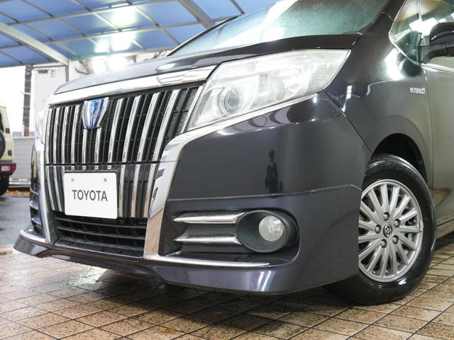 エスクァイア ハイブリッドGi 純正ナビ フルセグテレビ バックカメラ 両側パワースライドドア ユーザー買取 アルパインFDモニター 黒革シート シートヒーター 純正フロアマット 純正ドアバイザー LEDヘッドライト ETC DVD(57枚目)