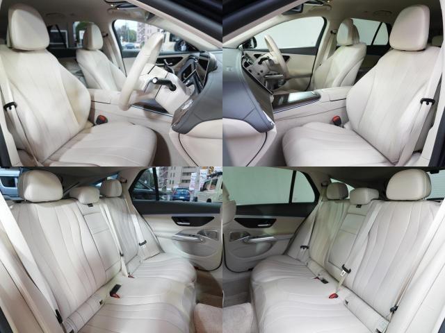 Eクラスステーションワゴン E300 ステーションワゴン エクスクルーシブ ベージュ本革シート ブルメスター カープレイ 全方位カメラ 純正ナビ フルセグテレビ 純正ナビ 純正フロアマット 純正フロントリア ワイヤレス充電 パドルシフト アイドリングストップ ETC2.0(4枚目)