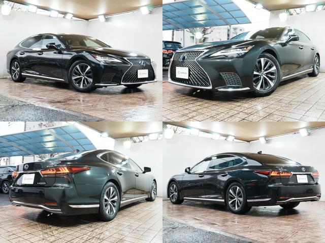 ＬＳ ＬＳ５００ｈ　Ｉパッケージ　純正ナビ　フルセグＴＶ　Ｂｌｕｅｔｏｏｔｈ　茶革シート　プッシュスタート　スマートキー　全方位カメラ　シートエアコン　ステアヒーター　ステアスイッチ　パドルシフト　クルコン　ＨＵＤ　シートメモリ（4枚目）