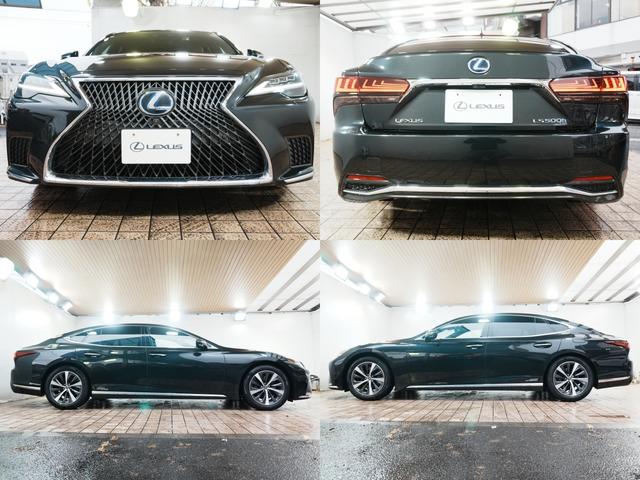 ＬＳ ＬＳ５００ｈ　Ｉパッケージ　純正ナビ　フルセグＴＶ　Ｂｌｕｅｔｏｏｔｈ　茶革シート　プッシュスタート　スマートキー　全方位カメラ　シートエアコン　ステアヒーター　ステアスイッチ　パドルシフト　クルコン　ＨＵＤ　シートメモリ（5枚目）