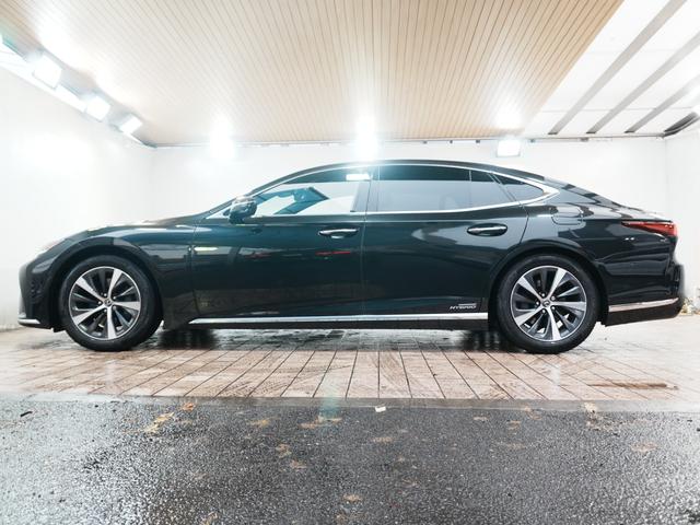 ＬＳ ＬＳ５００ｈ　Ｉパッケージ　純正ナビ　フルセグＴＶ　Ｂｌｕｅｔｏｏｔｈ　茶革シート　プッシュスタート　スマートキー　全方位カメラ　シートエアコン　ステアヒーター　ステアスイッチ　パドルシフト　クルコン　ＨＵＤ　シートメモリ（11枚目）