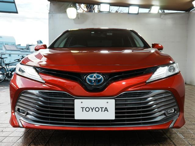 カムリ Ｇ　純正ナビ　ワンセグテレビ　バックカメラ　社外ドライブレコーダー　１オーナー　革巻きステアリング　ステアスイッチ　横滑り防止　フロントフォグランプ　電格ウィンカーミラー　クルーズコントロール追従式（10枚目）