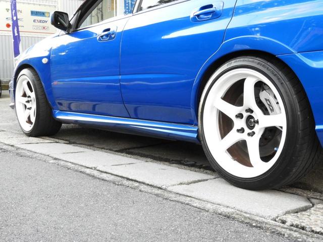 WRX STi 前後社外キャリパー 車高調 Tベルト交換済(6枚目)