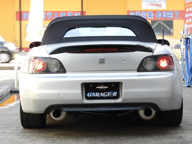 ベースグレード ARVOUフルタップ車高調 RECAROフルバケット moduloエアロ RG-O製マフラー 後期AP2純正アルミホイール HID ETC momoステアリング(8枚目)