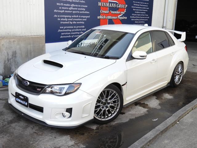 インプレッサ ＷＲＸ　ＳＴｉ　ＨＫＳマフラー　エアクリ　ＢＬＩＴＺ車高調　ＫＯＹＯアルミラジエター　スポーツ触媒　社外ヘッドライト　ＢＲＩＤＥフルバケ　ｍｏｍｏステ　ＨＫＳ　ＥＶＣ　Ｂｅａｔｒｕｓｈアンダーパネル　スリットローター（4枚目）