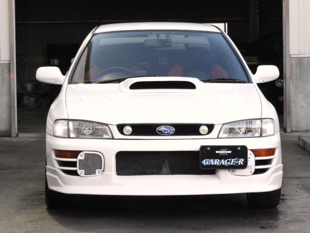 インプレッサ ＷＲＸ　ＳＴｉバージョンＩＶ　ＯＬＩＮＳ車高調　社外エキマニ　前後ＬＳＤ　ＢＬＩＴＺマフラー　ＳＡＲＤスポ触媒　強化クラッチ　ＨＫＳ　ＥＶＣ　軽量カーボンドア　ＡＤＶＡＮレーシング１７インチＡＷ　スリットローター　追加３連メーター（4枚目）