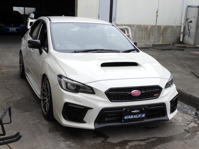 ＷＲＸ ＳＴＩ ＳＴＩ　ＨＫＳ車高調　マフラー　スポーツ触媒　ＴＲＵＳＴオイルクーラー　２ピースブレーキローター　ＨＫＳ　ＥＶＣ　ＡＤＶＡＮ　ＲＳ１８インチ　Ｄｅｆｉ追加メータ　ナビ　地デジＴＶ　Ｂｌｕｅｔｏｏｔｈオーディオ（5枚目）