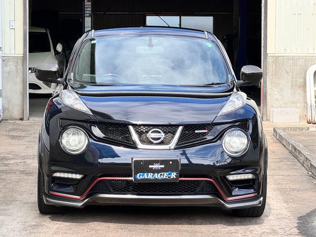 ジューク ニスモ　純正フルエアロ　ＢＬＩＴＺ車高調　ＲＡＹ’Ｓ２０インチＡＷ　柿本改マフラー　ナビ　ＴＶ　ＥＴＣ　Ｂｌｕｅｔｏｏｔｈオーディオ　ＨＩＤ　バックカメラ　社外ＬＥＤテール　スマートキー　保証書　取扱説明書（4枚目）