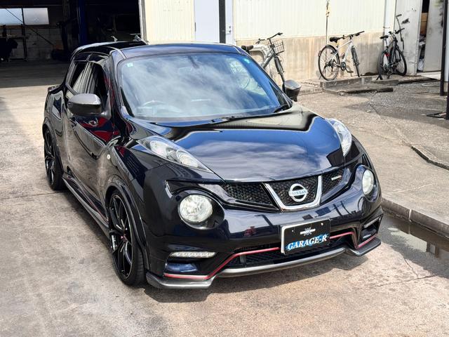 ジューク ニスモ　純正フルエアロ　ＢＬＩＴＺ車高調　ＲＡＹ’Ｓ２０インチＡＷ　柿本改マフラー　ナビ　ＴＶ　ＥＴＣ　Ｂｌｕｅｔｏｏｔｈオーディオ　ＨＩＤ　バックカメラ　社外ＬＥＤテール　スマートキー　保証書　取扱説明書（5枚目）