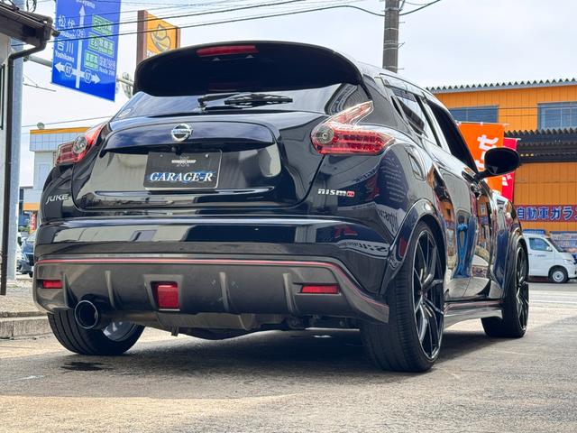 ジューク ニスモ　純正フルエアロ　ＢＬＩＴＺ車高調　ＲＡＹ’Ｓ２０インチＡＷ　柿本改マフラー　ナビ　ＴＶ　ＥＴＣ　Ｂｌｕｅｔｏｏｔｈオーディオ　ＨＩＤ　バックカメラ　社外ＬＥＤテール　スマートキー　保証書　取扱説明書（10枚目）