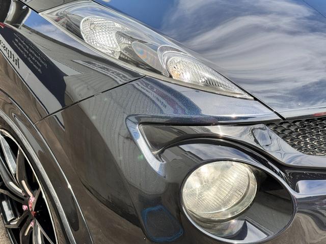 ジューク ニスモ　純正フルエアロ　ＢＬＩＴＺ車高調　ＲＡＹ’Ｓ２０インチＡＷ　柿本改マフラー　ナビ　ＴＶ　ＥＴＣ　Ｂｌｕｅｔｏｏｔｈオーディオ　ＨＩＤ　バックカメラ　社外ＬＥＤテール　スマートキー　保証書　取扱説明書（20枚目）
