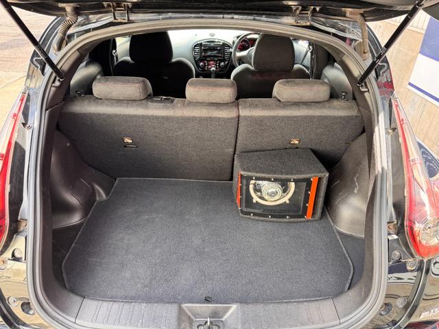 ジューク ニスモ　純正フルエアロ　ＢＬＩＴＺ車高調　ＲＡＹ’Ｓ２０インチＡＷ　柿本改マフラー　ナビ　ＴＶ　ＥＴＣ　Ｂｌｕｅｔｏｏｔｈオーディオ　ＨＩＤ　バックカメラ　社外ＬＥＤテール　スマートキー　保証書　取扱説明書（38枚目）