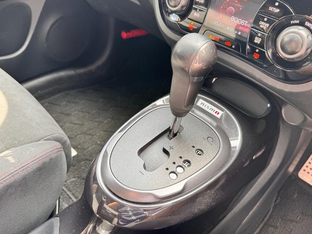 ジューク ニスモ　純正フルエアロ　ＢＬＩＴＺ車高調　ＲＡＹ’Ｓ２０インチＡＷ　柿本改マフラー　ナビ　ＴＶ　ＥＴＣ　Ｂｌｕｅｔｏｏｔｈオーディオ　ＨＩＤ　バックカメラ　社外ＬＥＤテール　スマートキー　保証書　取扱説明書（40枚目）