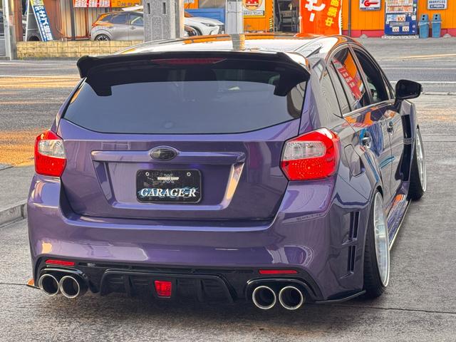 インプレッサスポーツ ２．０ｉ　ＶＡＢ顔面移植　Ｖａｒｉｓワイドフェンダー　ワイドボディ　車高調　ＺＳＳフルアーム　エアクリ　エキマニ　スポ触媒　マフラー　ＬＥＯＮＨＡＲＤＩＲＩＴＴ　大型キャリパー　ナビ　ＴＶ　Ｂｌｕｅｔｏｏｔｈ（12枚目）
