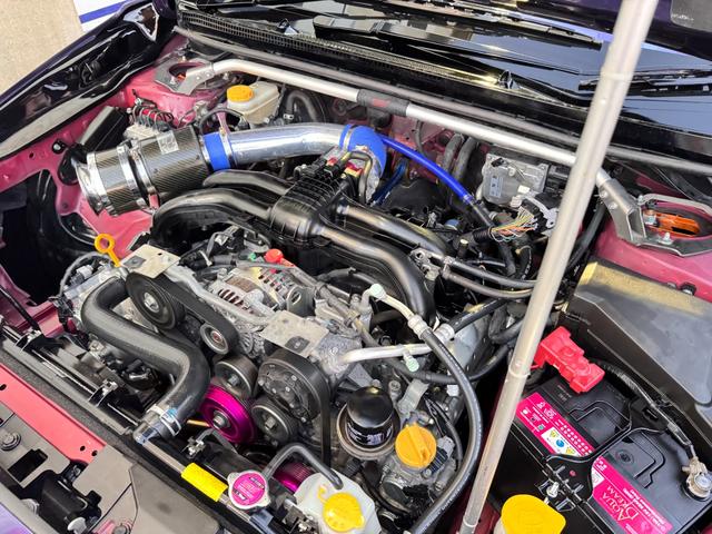 インプレッサスポーツ ２．０ｉ　ＶＡＢ顔面移植　Ｖａｒｉｓワイドフェンダー　ワイドボディ　車高調　ＺＳＳフルアーム　エアクリ　エキマニ　スポ触媒　マフラー　ＬＥＯＮＨＡＲＤＩＲＩＴＴ　大型キャリパー　ナビ　ＴＶ　Ｂｌｕｅｔｏｏｔｈ（30枚目）