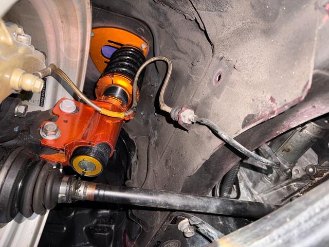 インプレッサスポーツ ２．０ｉ　ＶＡＢ顔面移植　Ｖａｒｉｓワイドフェンダー　ワイドボディ　車高調　ＺＳＳフルアーム　エアクリ　エキマニ　スポ触媒　マフラー　ＬＥＯＮＨＡＲＤＩＲＩＴＴ　大型キャリパー　ナビ　ＴＶ　Ｂｌｕｅｔｏｏｔｈ（37枚目）