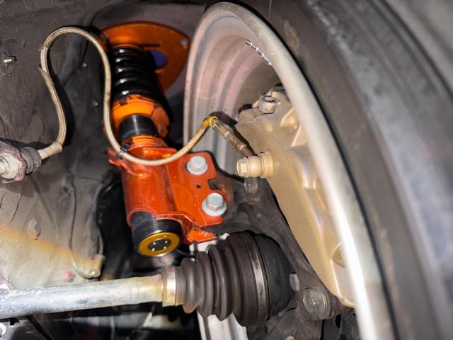 インプレッサスポーツ ２．０ｉ　ＶＡＢ顔面移植　Ｖａｒｉｓワイドフェンダー　ワイドボディ　車高調　ＺＳＳフルアーム　エアクリ　エキマニ　スポ触媒　マフラー　ＬＥＯＮＨＡＲＤＩＲＩＴＴ　大型キャリパー　ナビ　ＴＶ　Ｂｌｕｅｔｏｏｔｈ（38枚目）