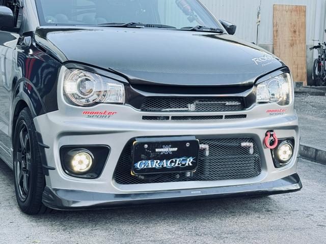 強化クラッチ　ｍｏｎｓｔｅｒエアロ　ボンネット　カーボンフェンダー　ミラクルクロスバーフルＯＰ　ＣＵＳＣＯスタビライザー　タワーバー　ＬＥＤテール　ｍｏｍｏステ