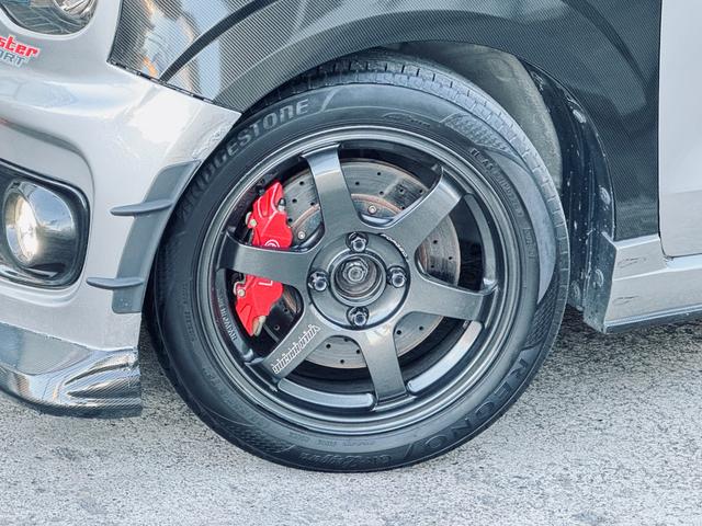 ＫＣテクニカタービン　ＥＣＵ書替　ＨＫＳ車高調　マフラー　Ｆｒパイプ　エアクリ　Ｉ／Ｃ　ブローオフＢ　Ｏｉｌクーラー　鍛造ＴＥ３７　ＬＣＫキャリパー＆ローター