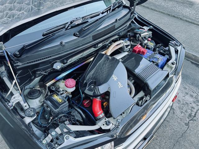 ＫＣテクニカタービン　ＥＣＵ書替　ＨＫＳ車高調　マフラー　Ｆｒパイプ　エアクリ　Ｉ／Ｃ　ブローオフＢ　Ｏｉｌクーラー　鍛造ＴＥ３７　ＬＣＫキャリパー＆ローター