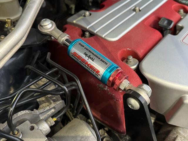 アコード ユーロＲ　後期　アドバン１７ＡＷ　ブレンボキャリパー　ＴＥＩＮ車高調　ＳＰＯＯＮマフラー　Ｊ’ｓレーシングエキマニ　無限シフター＆フロントグリル　ＳＥＥＫＥＲエンジントルクダンパー　ＲＵＮＭＡＸブレーキホース（61枚目）