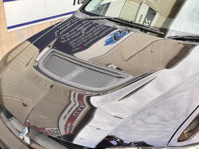 ランサー ＧＳＲエボリューションＩＸ　６速ＭＴ　ＨＫＳマフラー　ＢＬＩＴＺ車高調　ＢＬＩＴＺアルミラジエター　ＷＯＲＫエモーション１８インチ　ブレンボキャリパー　ＭＩＶＥＣターボ　ＨＩＤ　ナビ　ＥＴＣ　地デジＴＶ　Ｂｌｕｅｔｏｏｔｈ（24枚目）