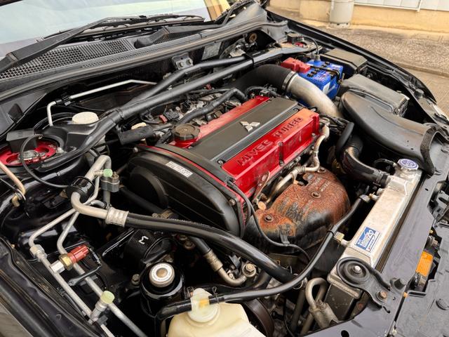 ランサー ＧＳＲエボリューションＩＸ　６速ＭＴ　ＨＫＳマフラー　ＢＬＩＴＺ車高調　ＢＬＩＴＺアルミラジエター　ＷＯＲＫエモーション１８インチ　ブレンボキャリパー　ＭＩＶＥＣターボ　ＨＩＤ　ナビ　ＥＴＣ　地デジＴＶ　Ｂｌｕｅｔｏｏｔｈ（34枚目）