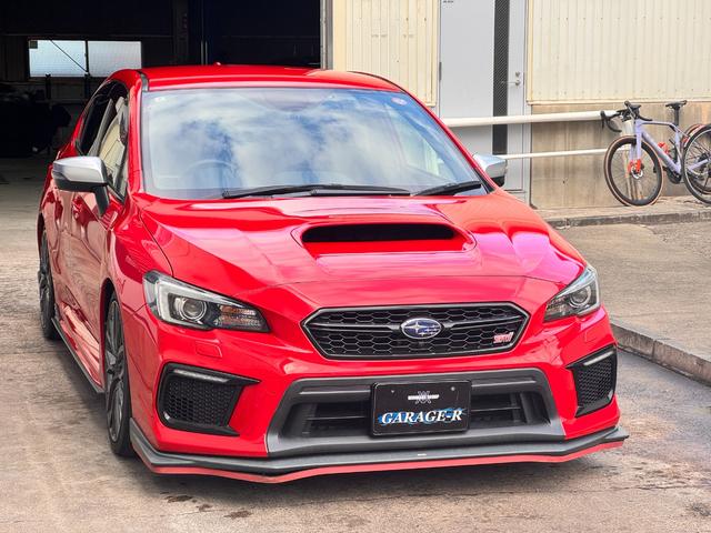 WRX STI STI タイプS 後期アプライドD型 STIフルエアロ HKSマフラー TEIN車高調 ブレンボ6potキャリパ― タイミングベルト交換済 社外ナビ Bluetooth 地デジTV バックカメラ ETC ドラレコ(5枚目)