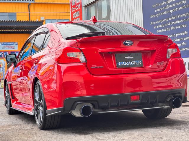 WRX STI STI タイプS 後期アプライドD型 STIフルエアロ HKSマフラー TEIN車高調 ブレンボ6potキャリパ― タイミングベルト交換済 社外ナビ Bluetooth 地デジTV バックカメラ ETC ドラレコ(9枚目)