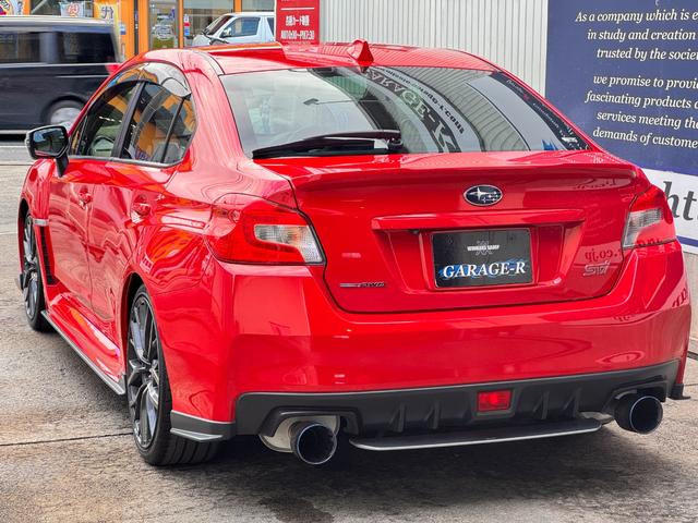 WRX STI STI タイプS 後期アプライドD型 STIフルエアロ HKSマフラー TEIN車高調 ブレンボ6potキャリパ― タイミングベルト交換済 社外ナビ Bluetooth 地デジTV バックカメラ ETC ドラレコ(10枚目)