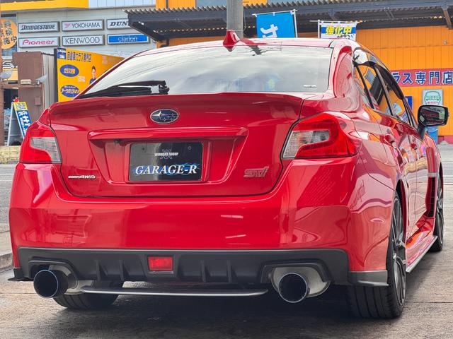 WRX STI STI タイプS 後期アプライドD型 STIフルエアロ HKSマフラー TEIN車高調 ブレンボ6potキャリパ― タイミングベルト交換済 社外ナビ Bluetooth 地デジTV バックカメラ ETC ドラレコ(12枚目)